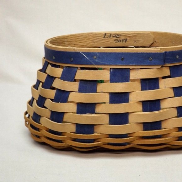 Longaberger 2017 Dresden Bicentennial Basket Rare Manufacture Production Sample - Picture 4 of 16